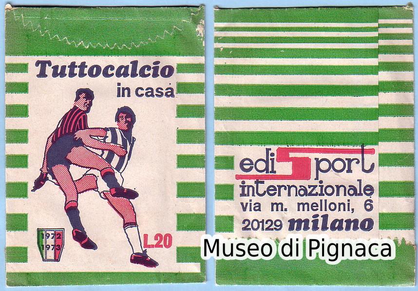 EDISPORT (Milano) 1972-73  TUTTOCALCIO IN CASA