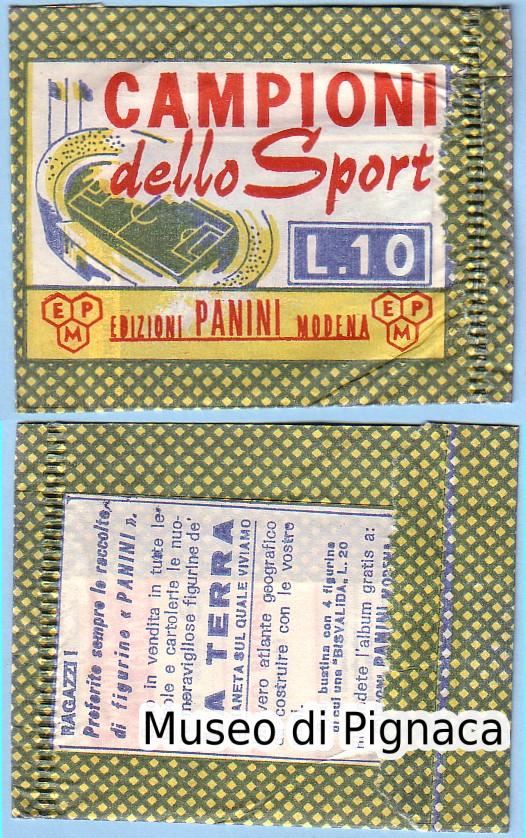 PANINI 1967/1968 - CAMPIONI DELLO SPORT