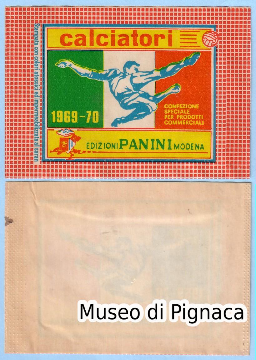 PANINI 1969-70 - CALCIATORI (Bustina speciale per prodotti commerciali)