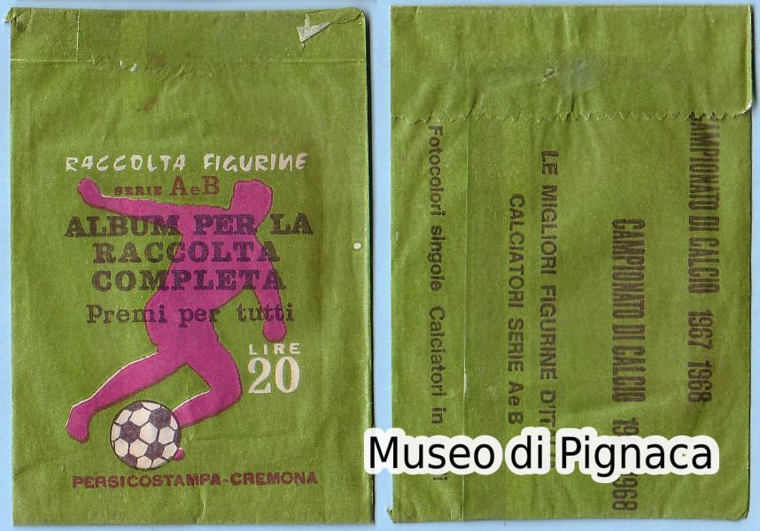 PERSICOSTAMPA (Cremona) - CAMPIONATO di CALCIO 1967-68 (lire 20)