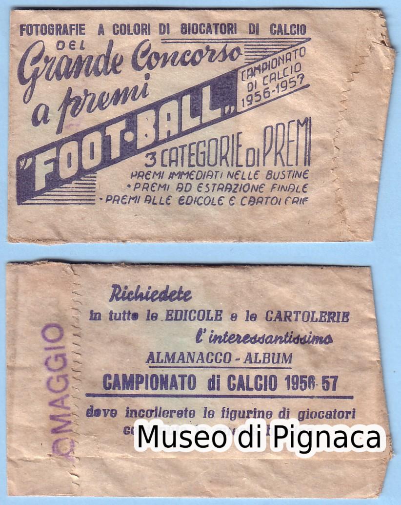 SPORT NAPOLI 1956-57 - Bustina 'FOOT-BALL Campionato di Calcio 1956-57'