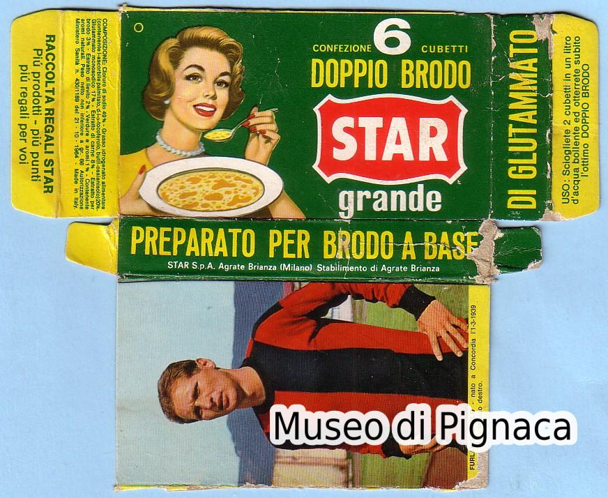 STAR (Brodo Star - Agrate Brianza)  1967-68 - Scatolina dadi per brodo