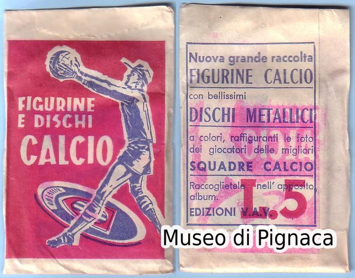 VAV (Verona) 1958-59 - FIGURINE E DISCHI CALCIO