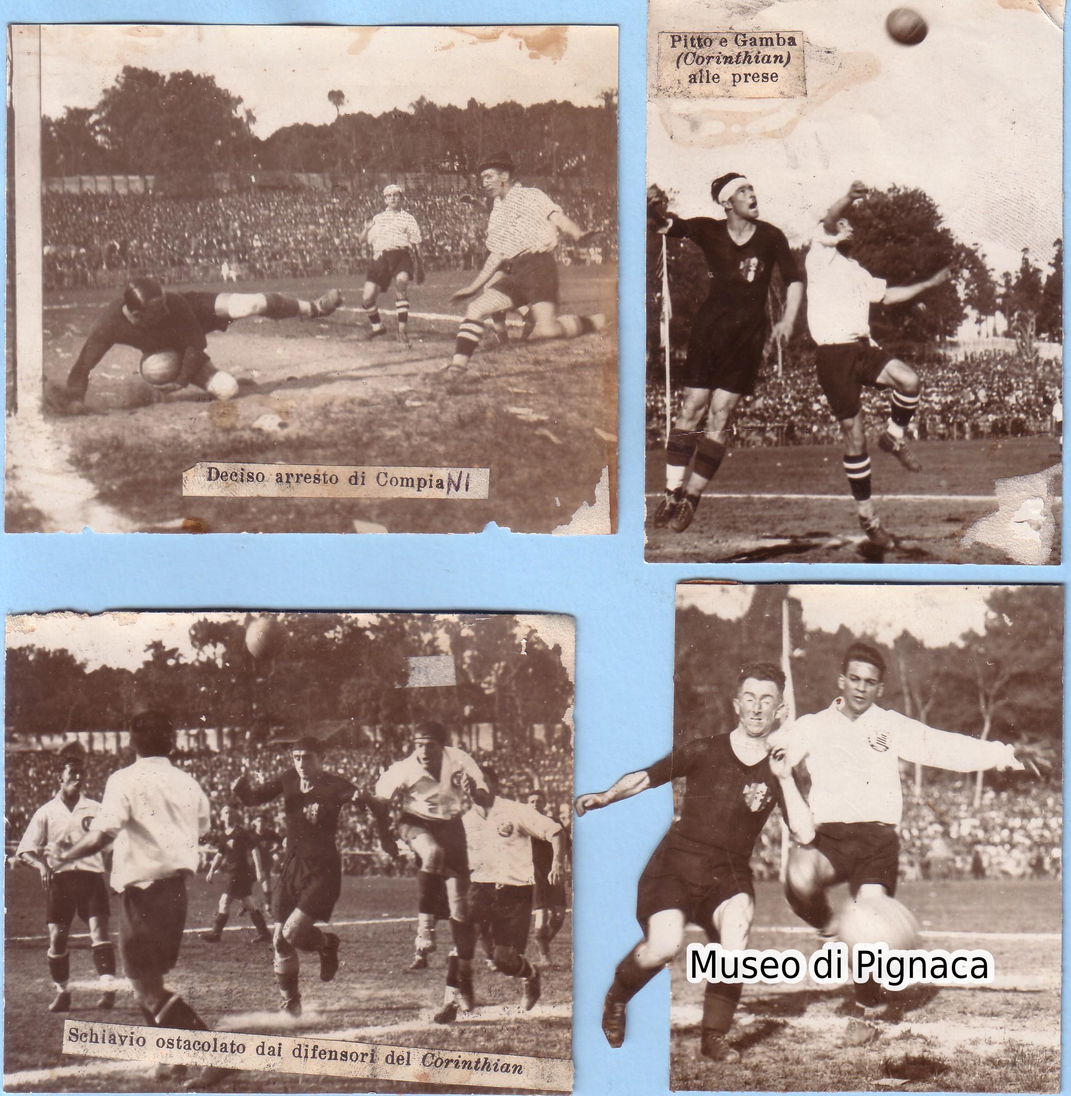 1929 (30 luglio) San Paulo - il Bologna vs il Corinthian