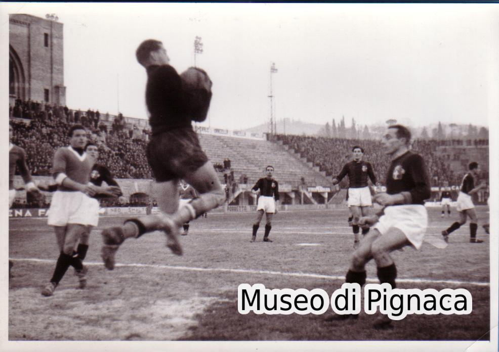 1939 (21 dicembre) Bologna Napoli 1 a 1 parata di Braglia su Reguzzoni