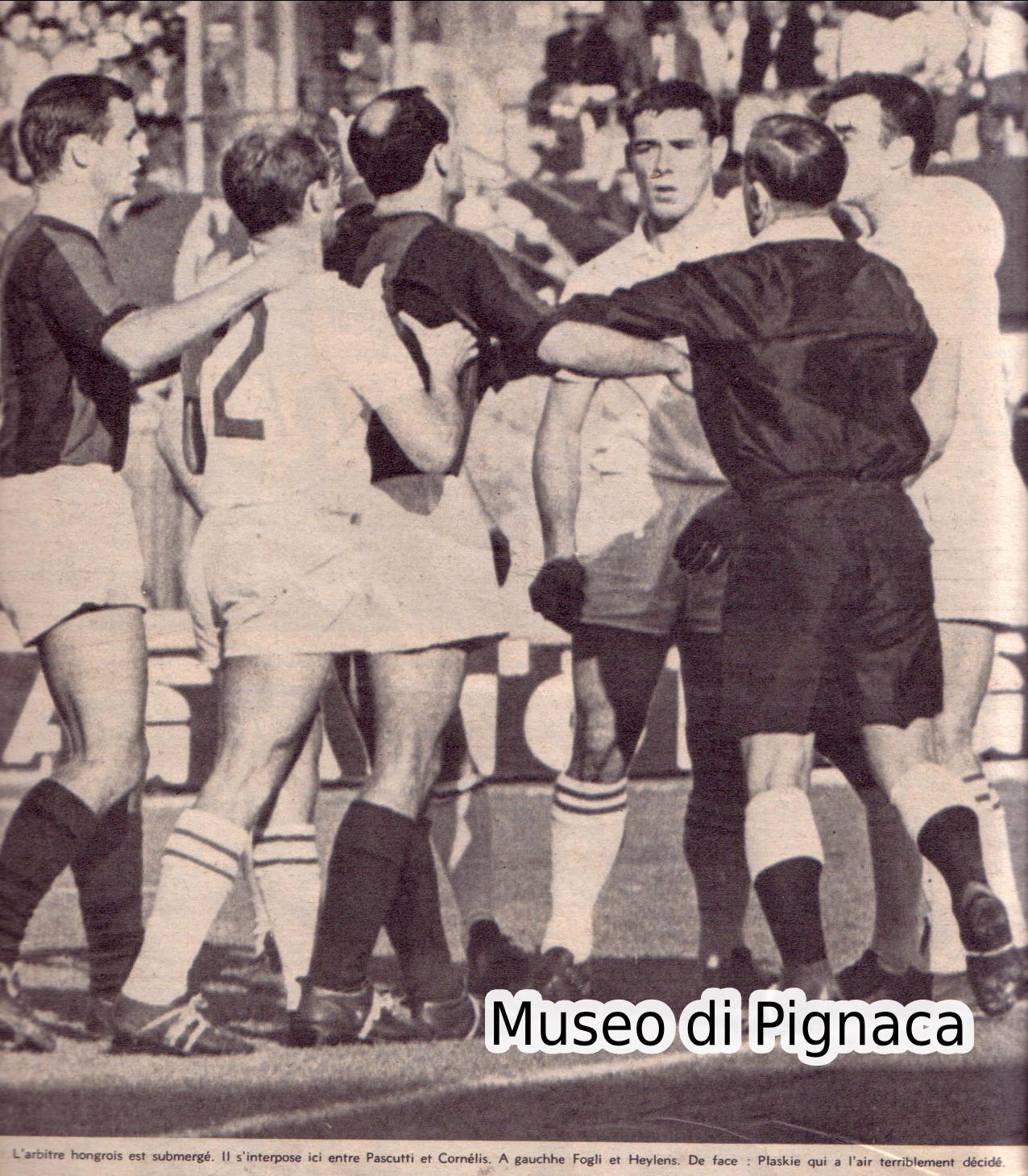 1964  Bologna  Anderlecht - animi surriscaldati