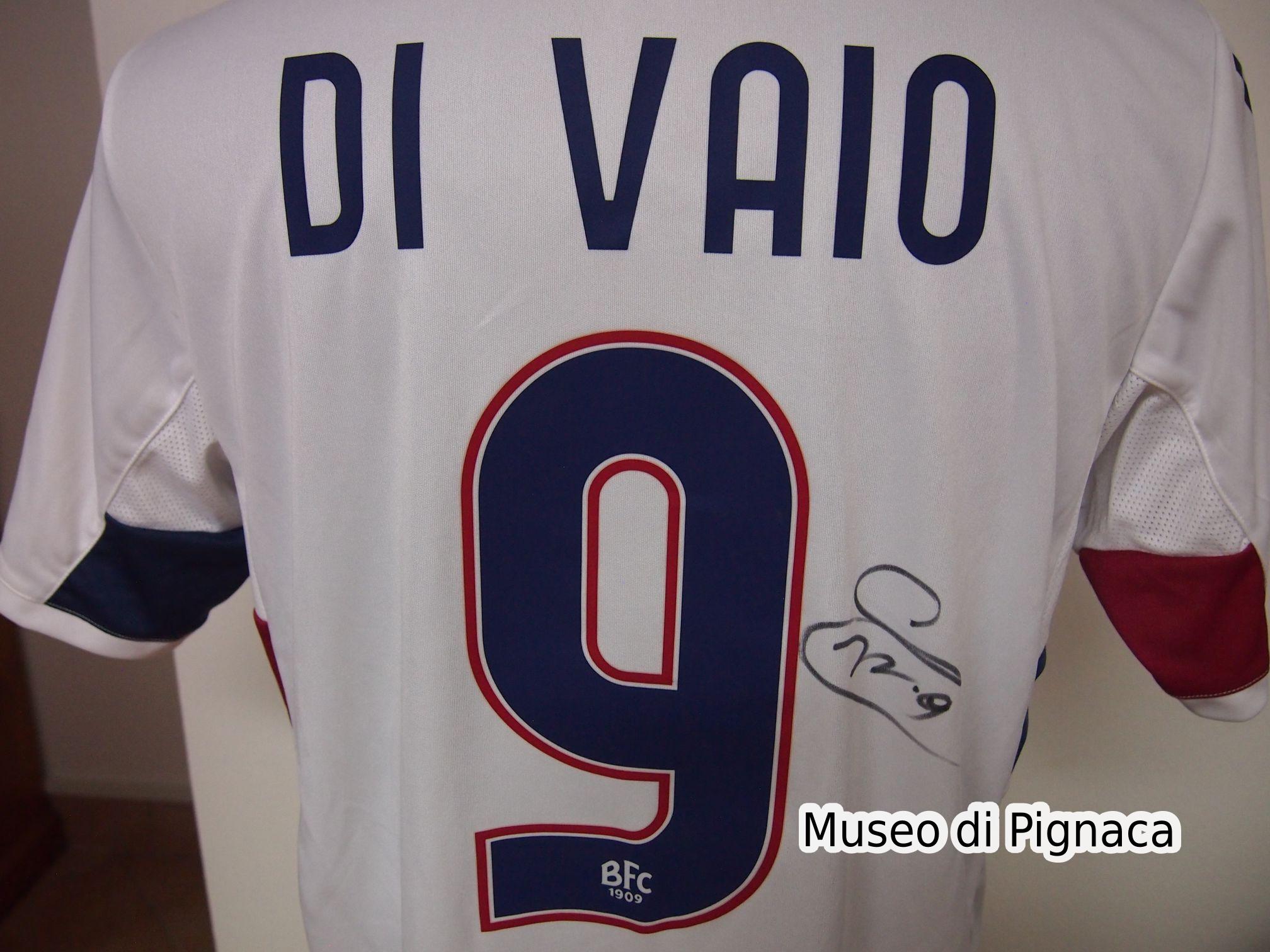 Marco Di Vaio - Maglia bianca Bologna FC 2011-12 (dettaglio autografo)
