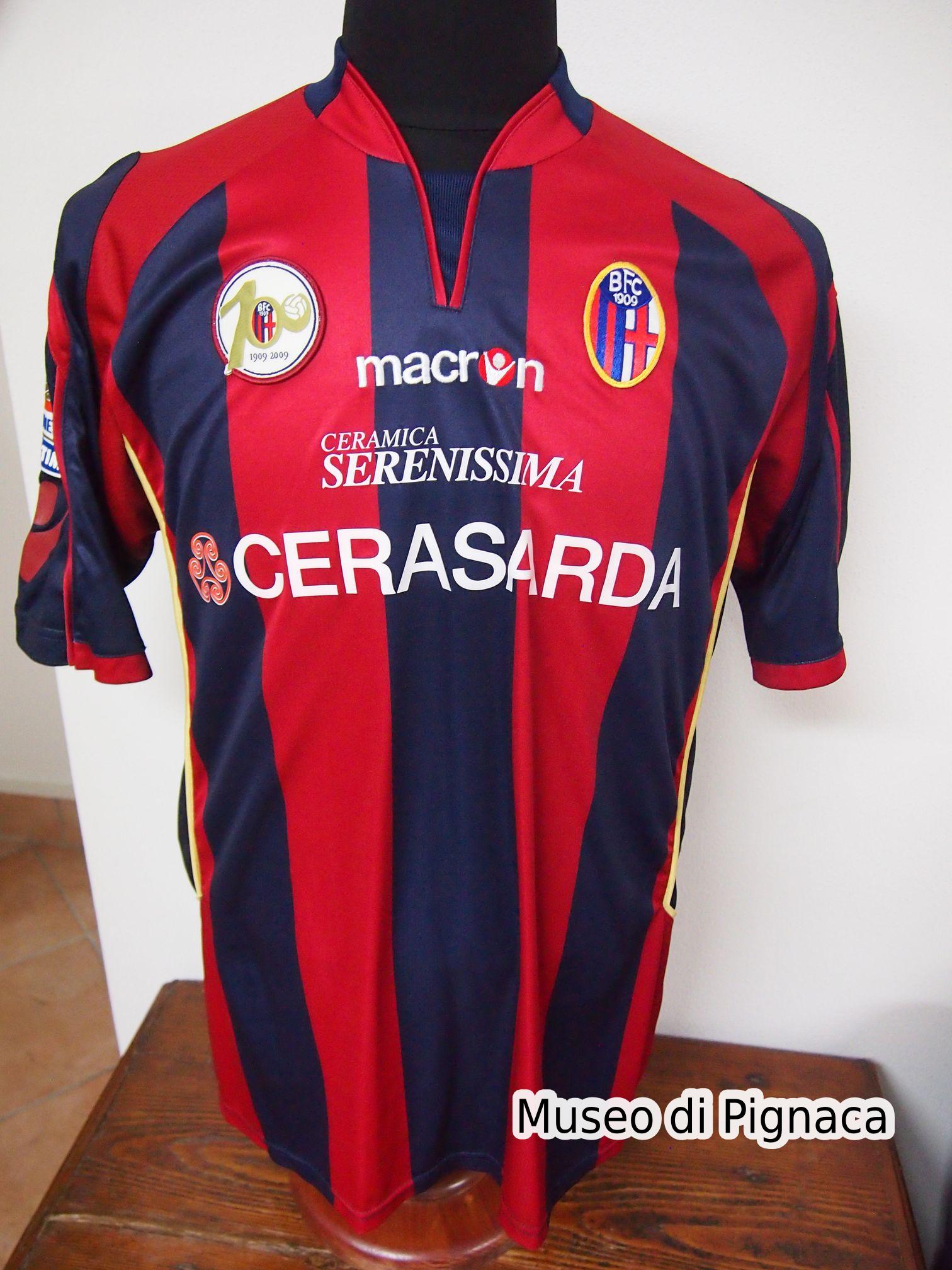 Andrea Pisanu - Maglia Bologna FC 2010-11 (Fronte)