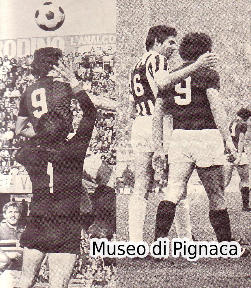 Beppe Savoldi - 1973-74 - Maglia Bologna FC (vs Samp e Juve)