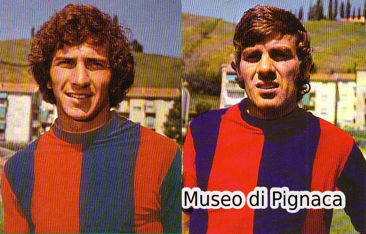 Beppe Savoldi e Bob Vieri (campionato 1973-74)