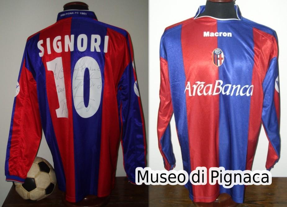 Beppe Signori - Maglia Bologna FC 2003-04