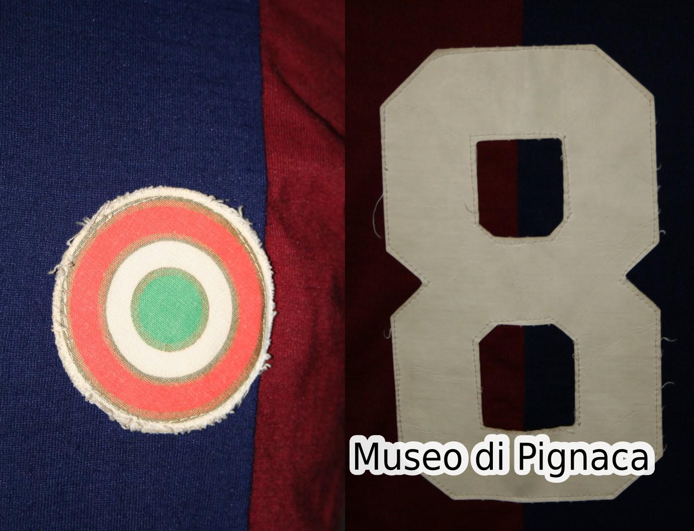 Giacomo Bulgarelli - 1974-75 - Maglia Bologna FC (dettagli)