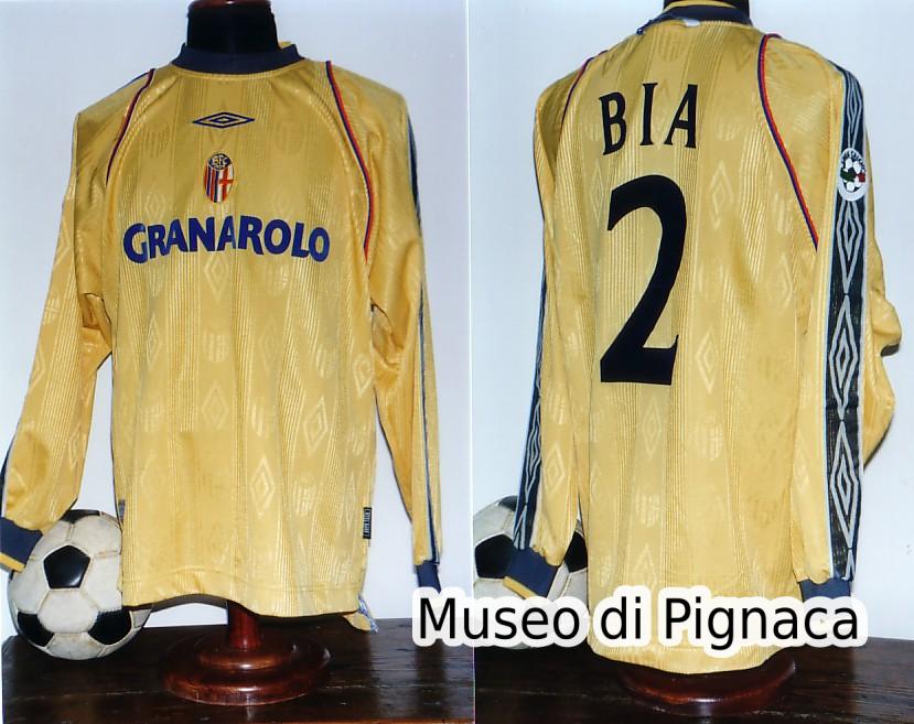 Giovanni Bia 2000-2001 Maglia Bologna FC