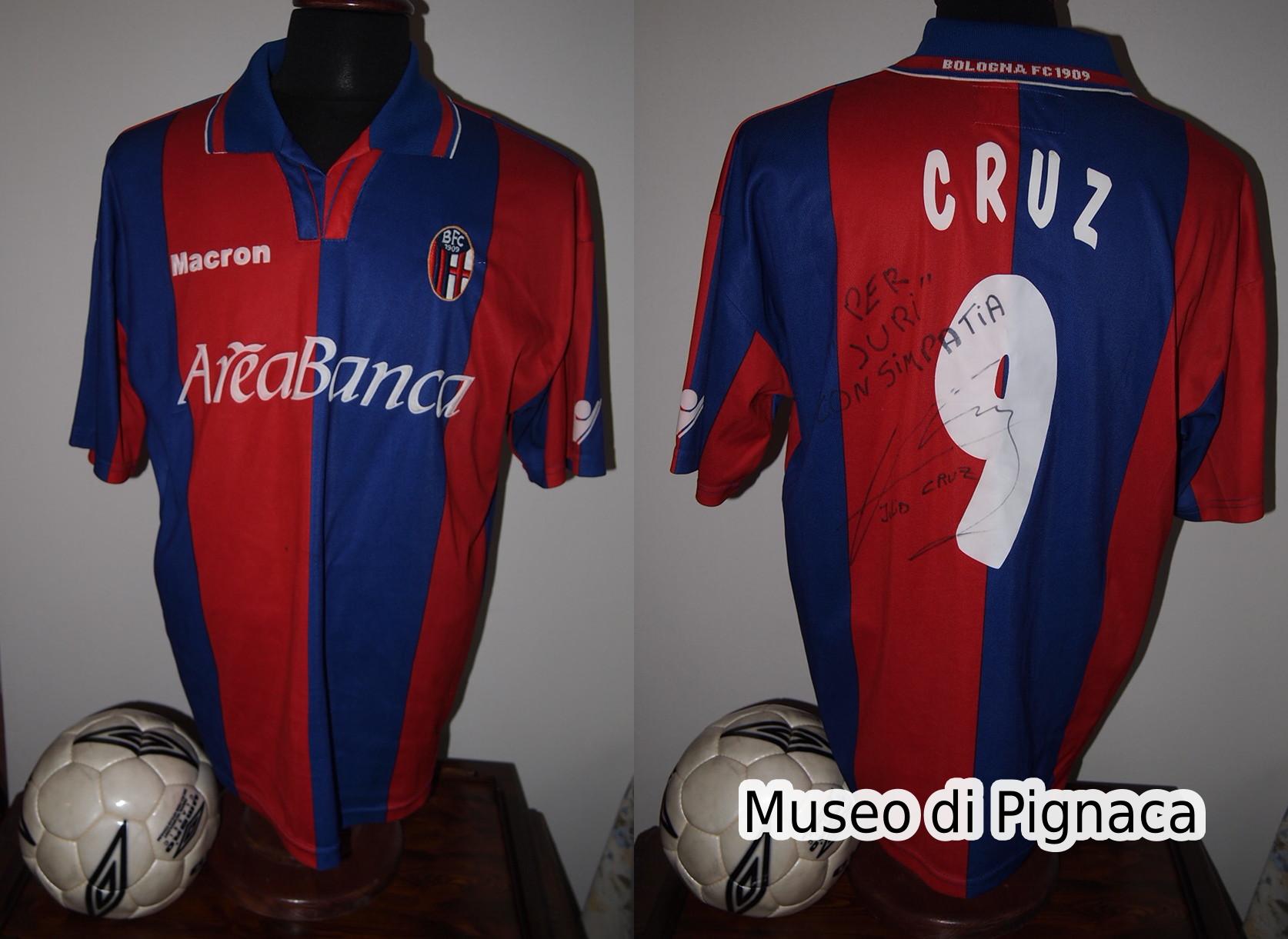 Julio Ricardo Cruz - 2001-02 Maglia Bologna FC