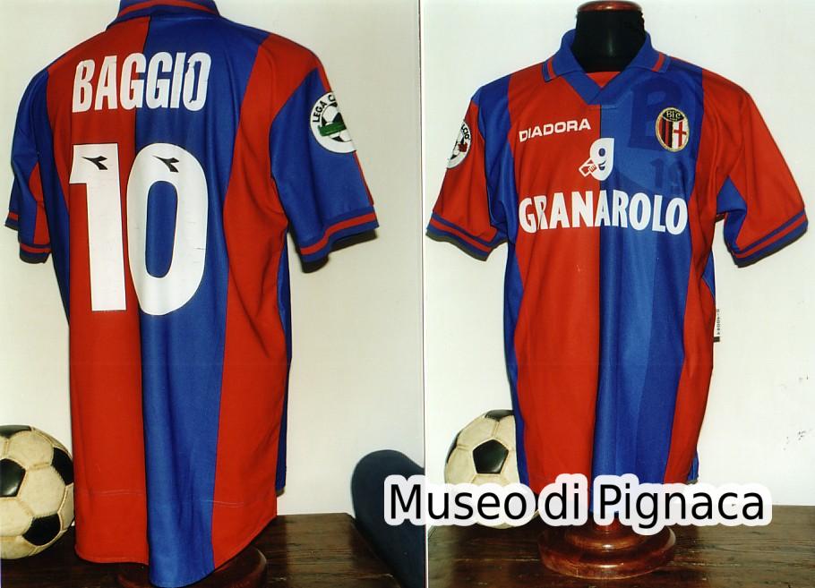 Roberto Baggio 1997-98 Maglia Bologna FC