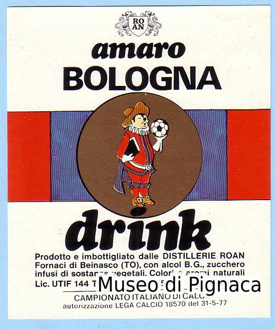 1977 - Etichetta Liquore 'amaro BOLOGNA'
