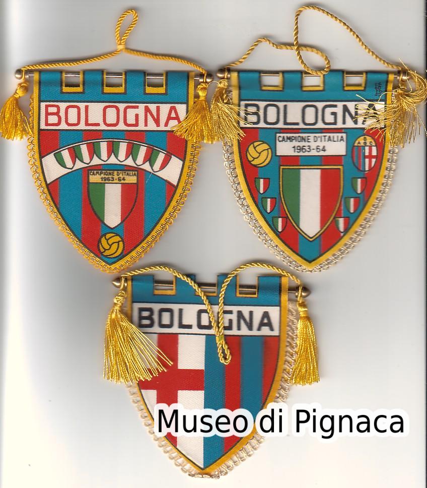 anni '60 - Gagliardetti per automobili - Bologna FC