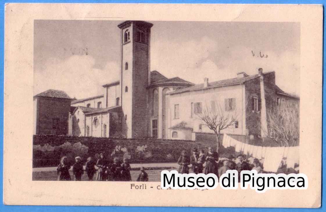 1914 vg - Forlì - Chiesa di San Biagio (bella animazione)