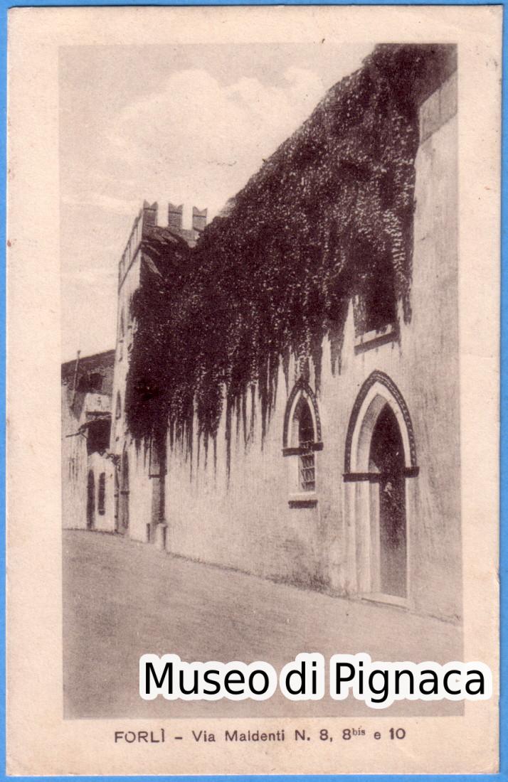 1919 vg - Forlì - Via Maldenti nr 8, 8bis e 10