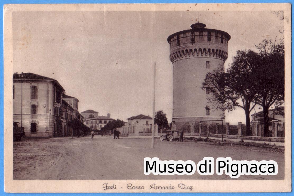 1931 vg - Forlì - Corso Armando Diaz (da Porta Ravaldino)