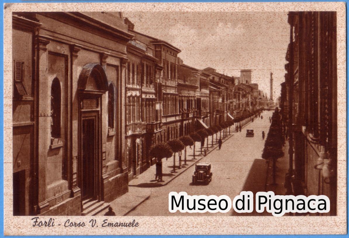 1940 vg - Forlì - Corso Vittorio Emanuele