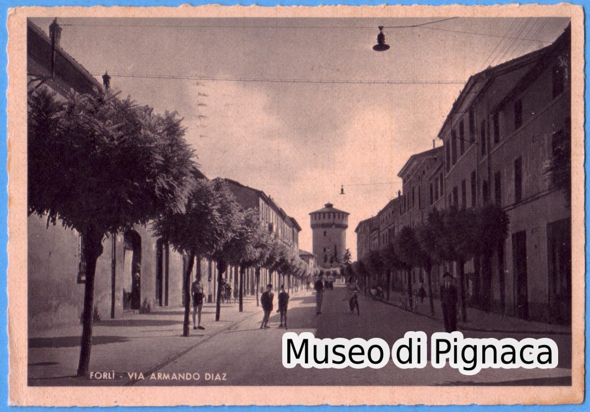1942 vg - Forlì - Via Armando Diaz