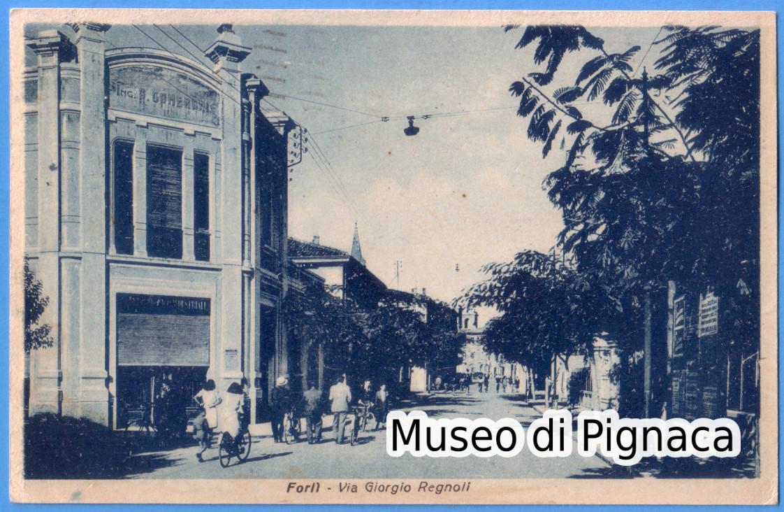 1943 vg - Forlì - Via Giorgio Regnoli