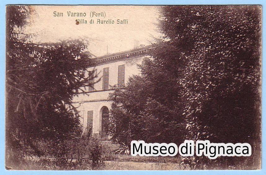 1935 San Varano (Forlì) - Villa di Aurelio Saffi