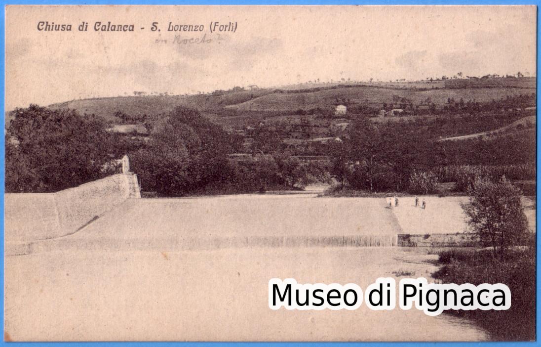 1935 vg - San Lorenzo in Noceto Chiusa di Calanca (timbro di San Lorenzo in Noceto)