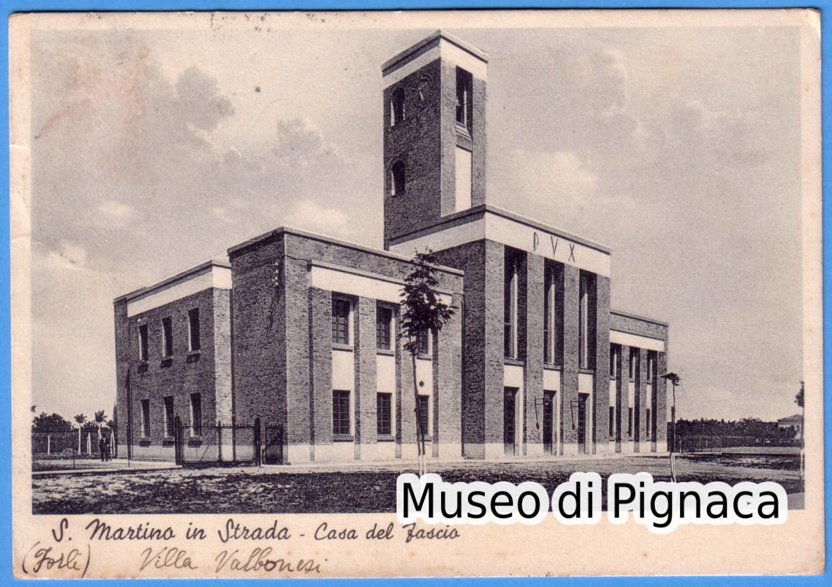 1935 vg - San Martino in Strada - Casa del Fascio (Villa Valbonesi scritta a mano)
