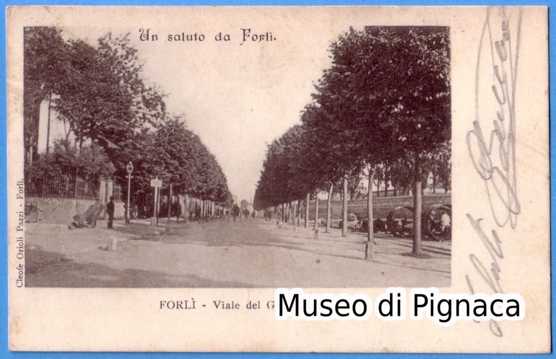 1903 - Forlì vg - Viale del Gasometro