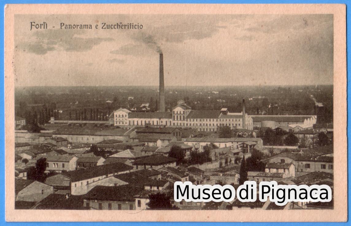 1925 vg - Forlì Panorama e Zuccherificio