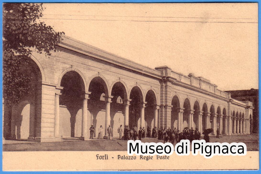 1917 nv - Forlì - Palazzo delle Regie Poste (Piazza XX Settembre)