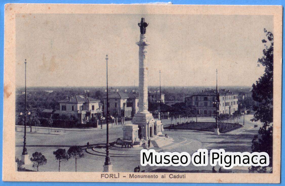 1933 - forlì vg - Monumento ai Caduti
