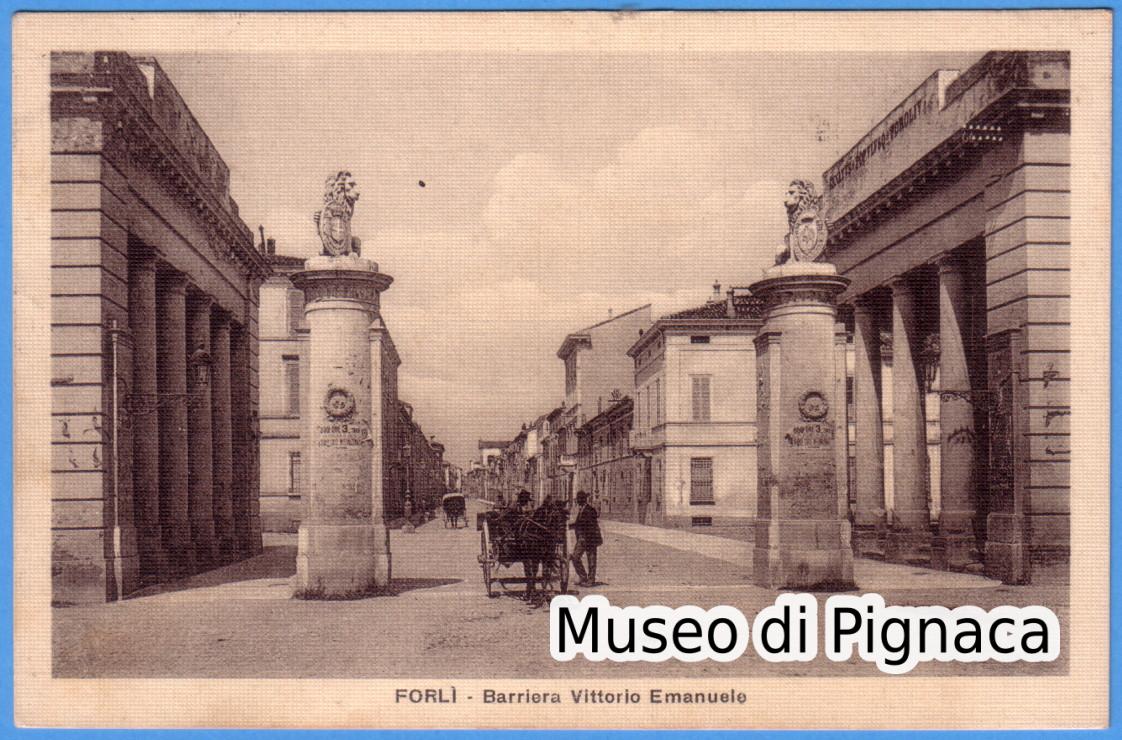1921 vg - Forlì - Barriera Vittorio Emanuele (Porta Cotogni)