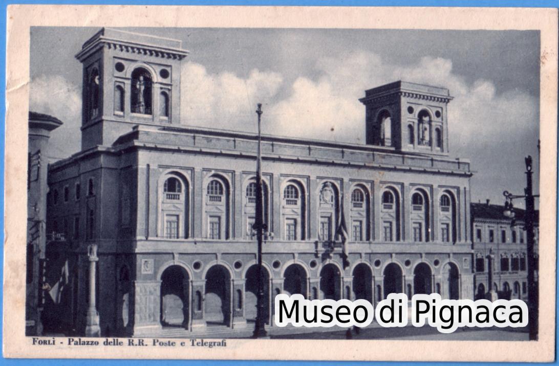 1933 vg - Forlì - Palazzo delle Regie Poste e Telegrafi