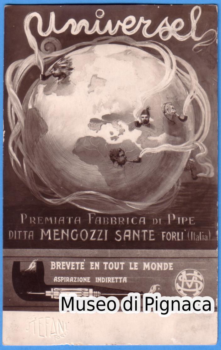 1924 vg - UNIVERSAL Premiata Fabbrica di Pipe - ditta Mengozzi Sante FORLI'