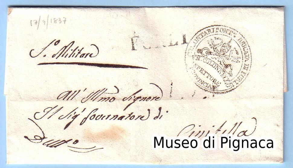1837-_17-settembre_-lettera-militare-dei-volontari-pontifici-viaggiata-per-posta