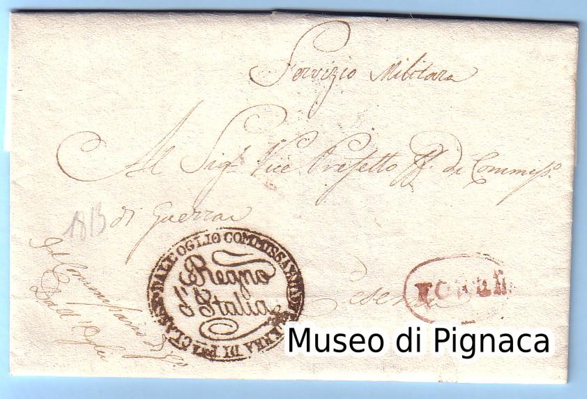 1813-regno-d_italia-lettera-dal-commissario-di-guerra
