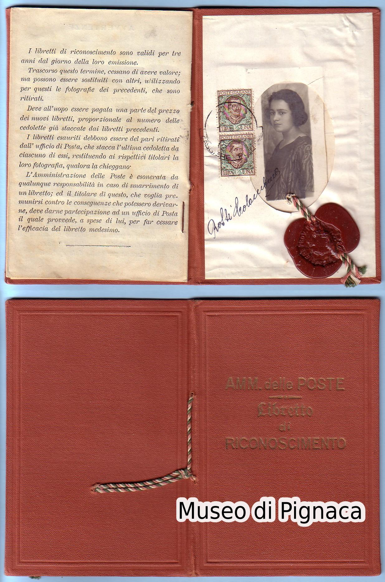 1925-_10-giugno_-libretto-di-riconoscimento-postale