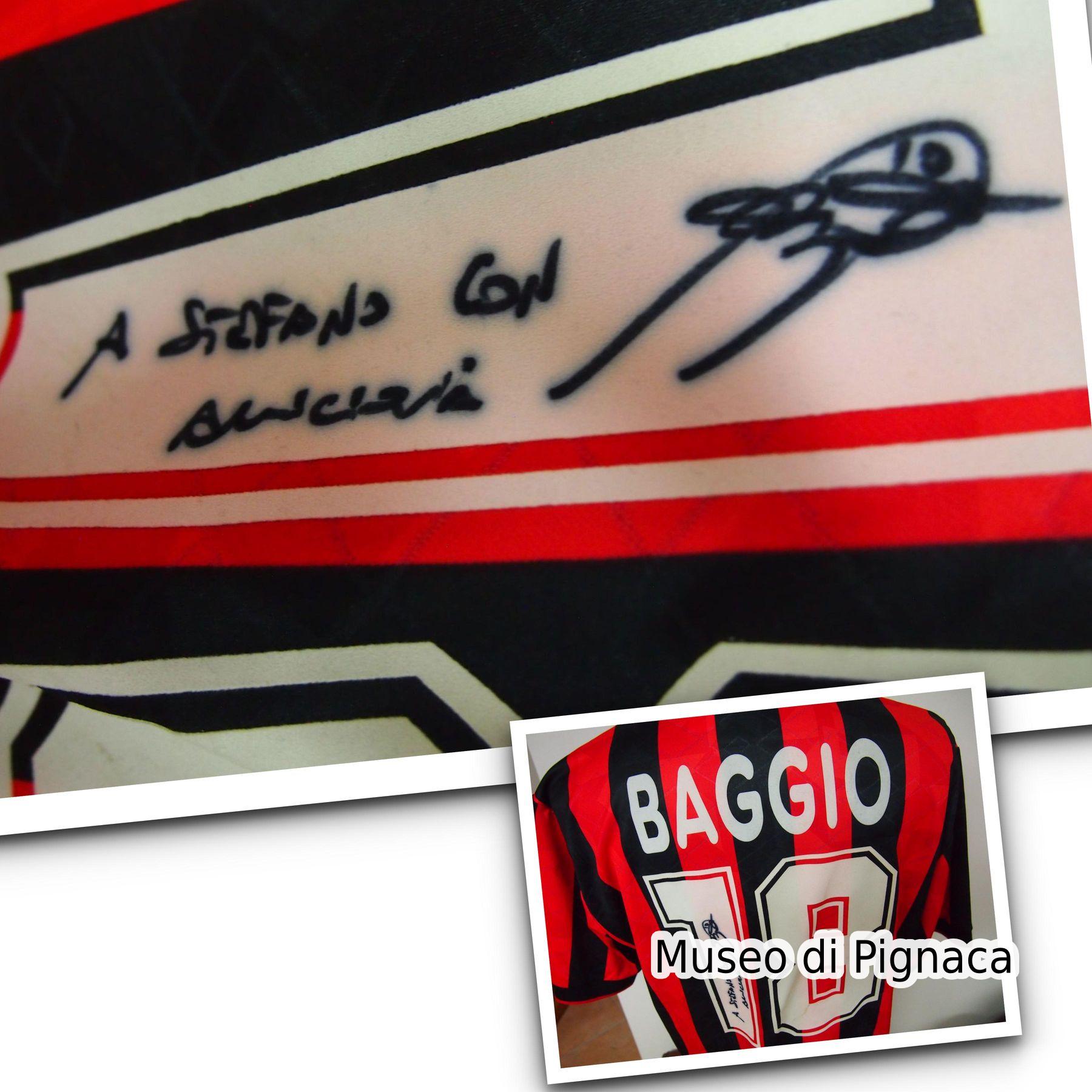 Roberto Baggio - Maglia Milan 1995-96 (Dettaglio)