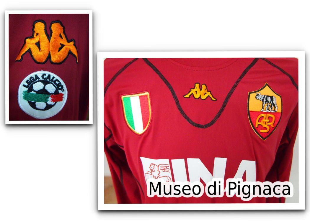 Francesco Totti - Maglia Roma 2001-02 (Dettaglio)
