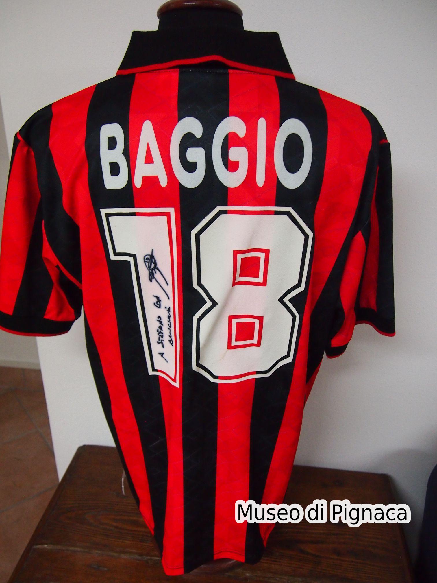 Roberto Baggio - Maglia Milan 1995-96 (Retro)