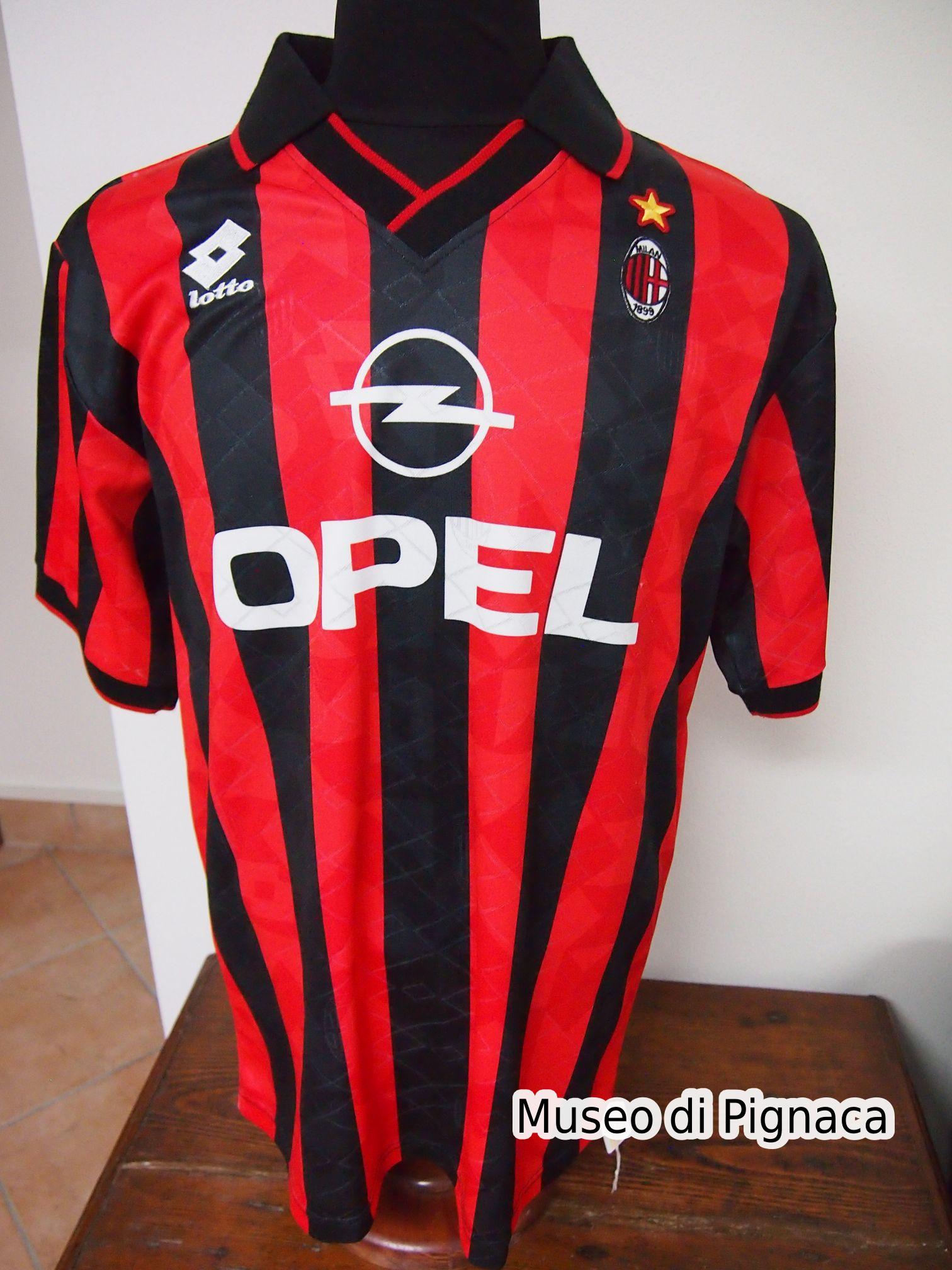 Roberto Baggio - Maglia Milan 1995-96 (Fronte)