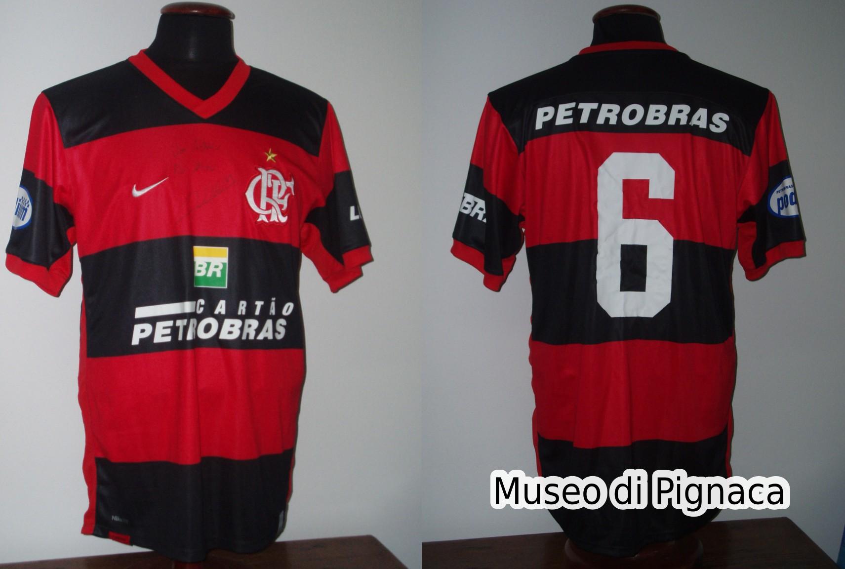 Flamengo 2007-08 prima maglia nr 6 di JUAN