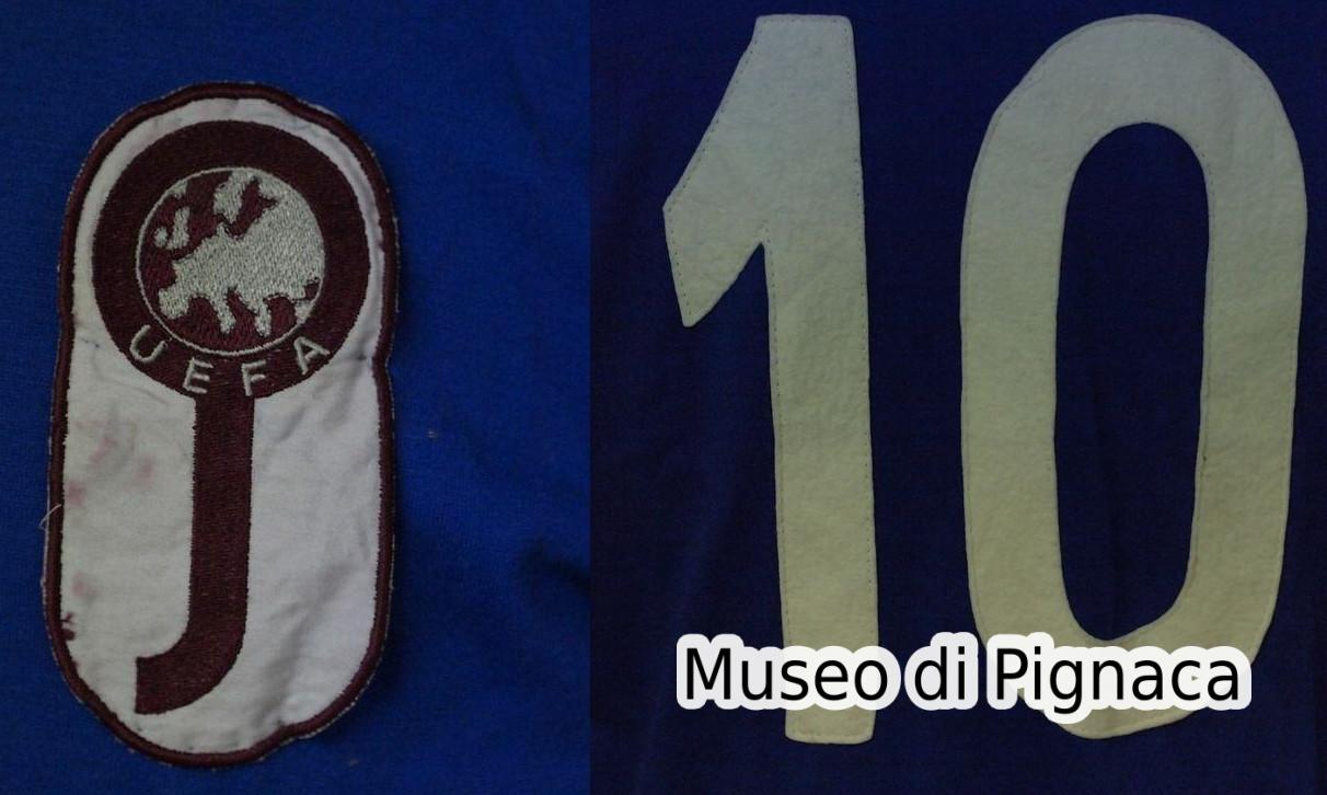 1973 Maglia Nazionale Juniores indossata da  Eraldo Pecci dettagli 
