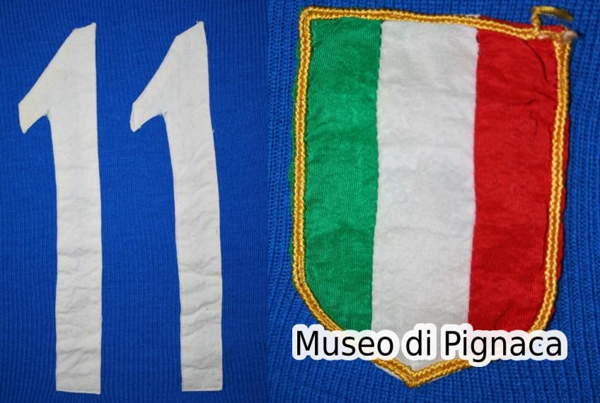 Riccardo Carapellese - Maglia Nazionale 1948 (dettagli)